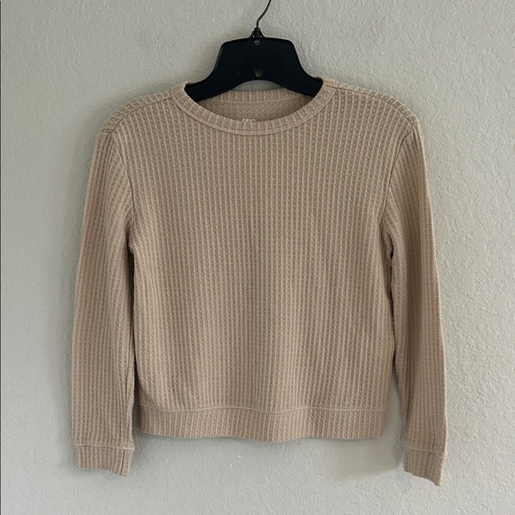 Epic Threads Other - Epic Threads Textured Knit Sweater in Light Beige
